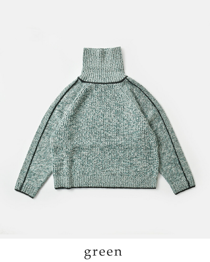 sneeuw（スニュウ） セール【30%OFF】スニュウ ライン タートル ニット