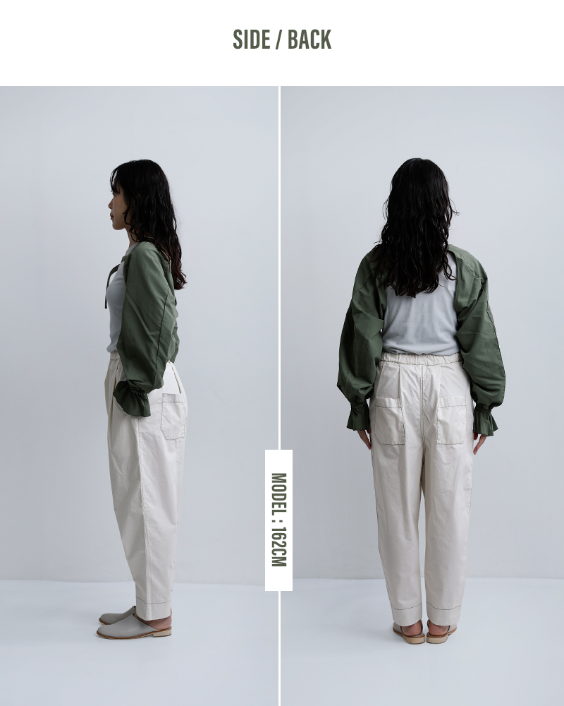 sneeuw（スニュウ） セール【30%OFF】スニュウ コットン タック ドロー