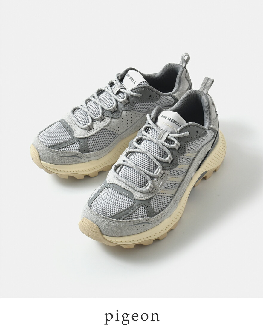 MERRELL メレル スエード メッシュ アッパー スニーカー SPEED