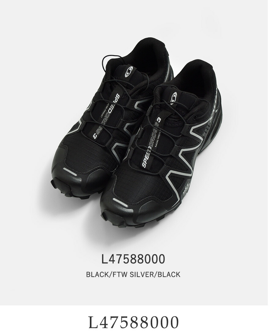 SALOMON（サロモン） SPEEDCROSS 3 テックスニーカー speedcross3 ユニ