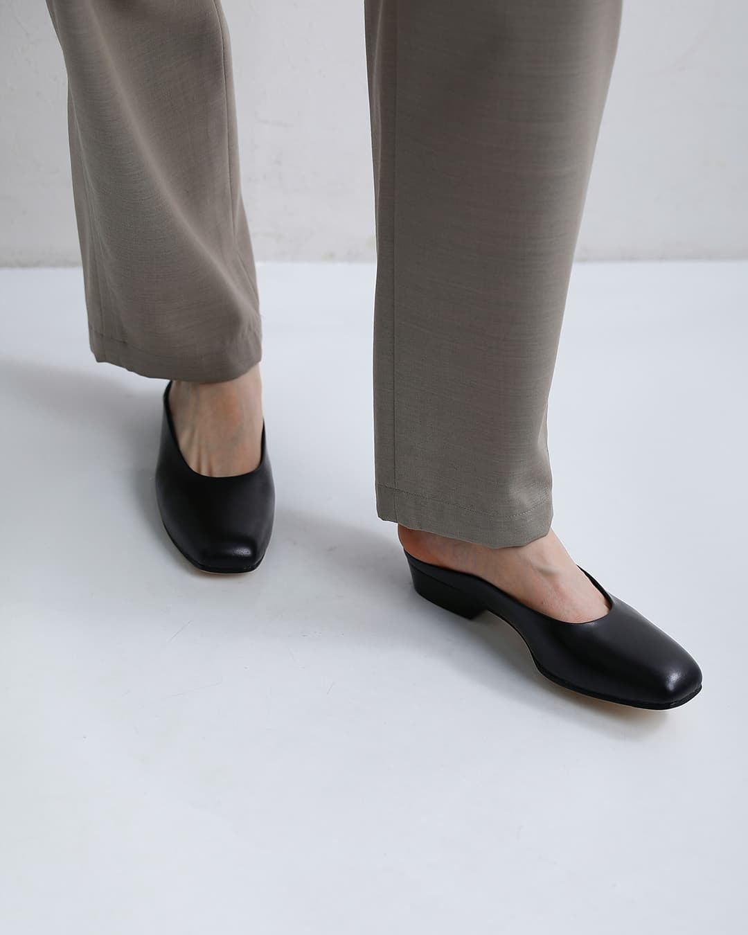 BEAUTIFUL SHOES（ビューティフルシューズ） キップレザー スクエア