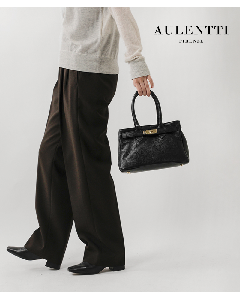 オウレンティ 22SS アパルトモン取扱い ショルダーバッグ 2way 黒 AULENTTI/オウレンティ】 CLASSIC 2WAY ショルダーバッグ | スローブ