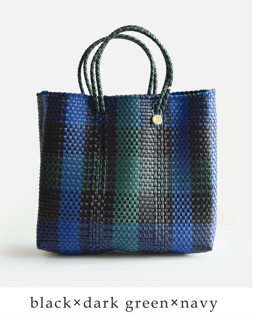 Letra（レトラ） メルカドバッグ Sサイズ TABLERO 3COLORS CHECK ARENA