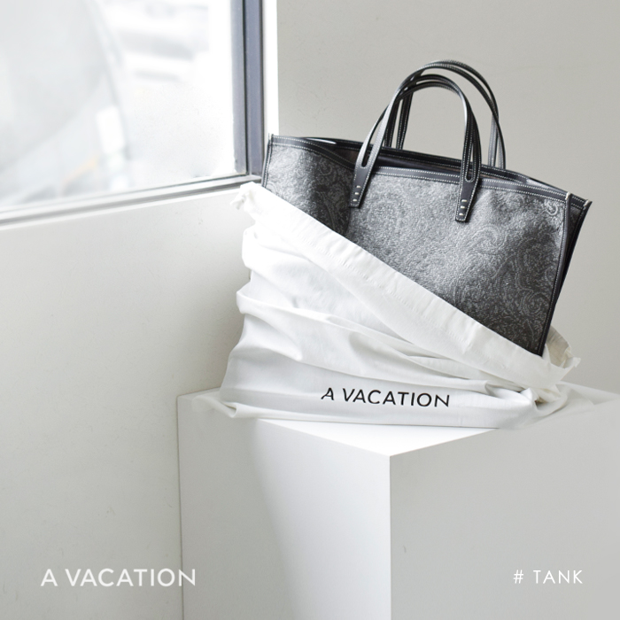 A VACATION ア ヴァケーション ペイズリートートバッグ TANK