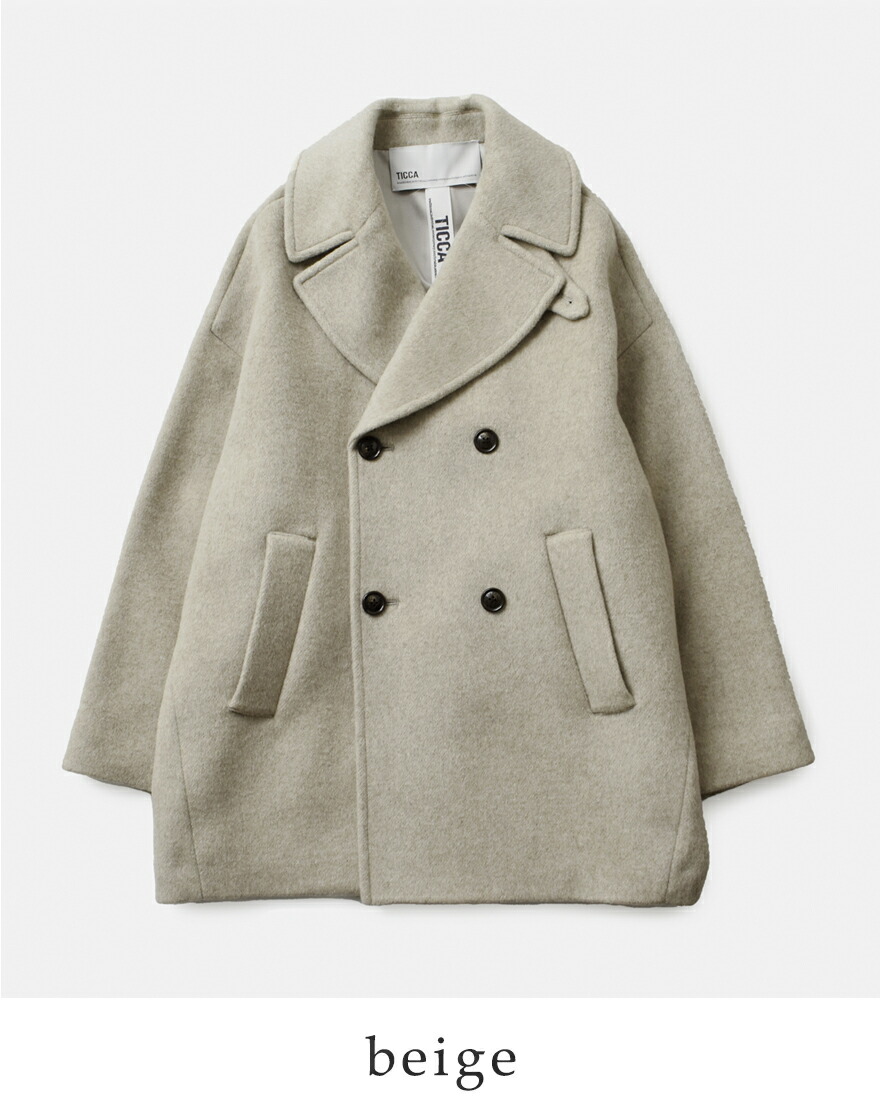 新品　TICCA スプリングコート TICCA | 〈別注〉 ドレスステンカラーコート WOMEN