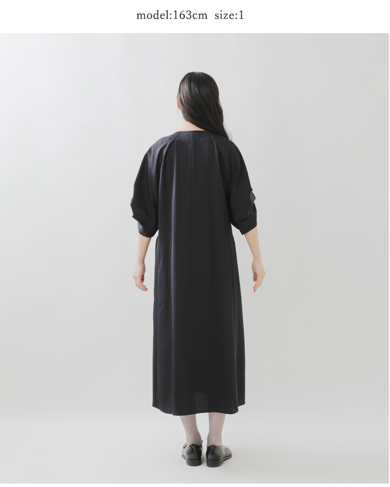 TICCA（ティッカ） ツイストスリーブ ドレス ワンピースtbea-191