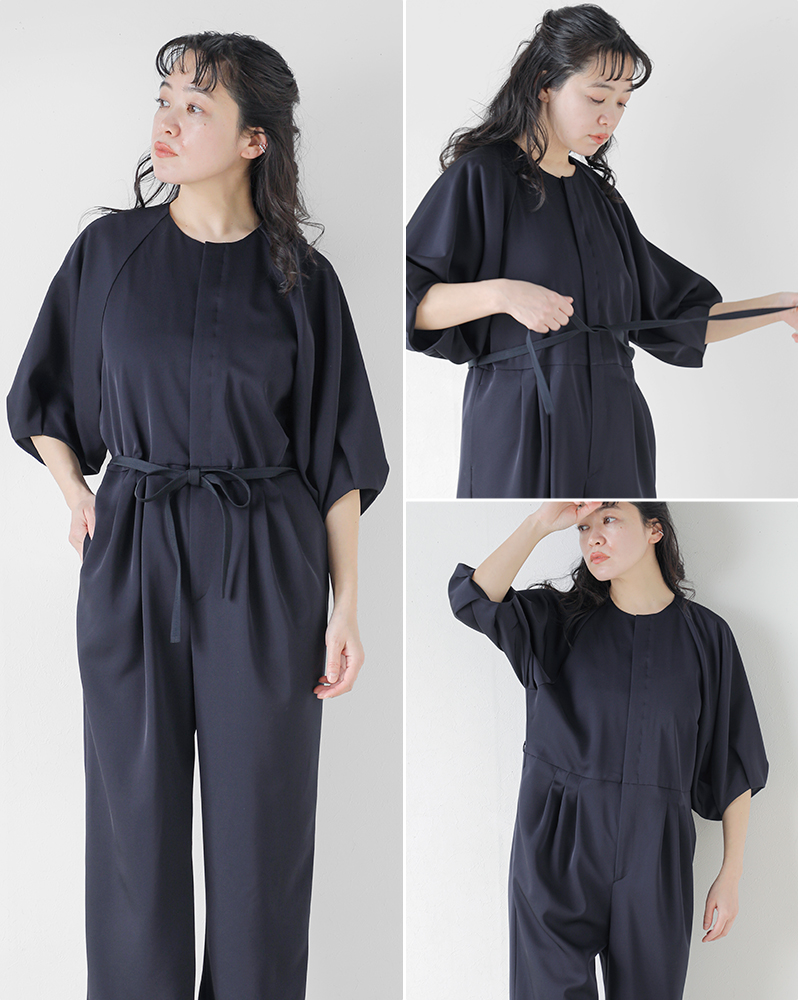 TICCA 【40%OFF】ティッカ バルーン スリーブ コンビネゾン tbes