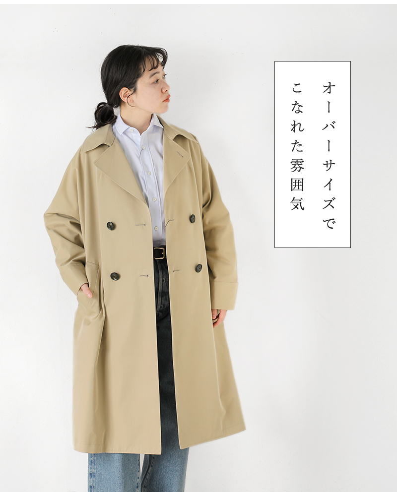 TICCA（ティッカ） コットン テント トレンチコート tbfs-161