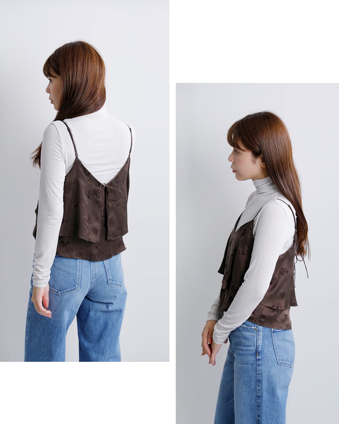 TICCA（ティッカ） フラワー2way ビスチェ tbfa-151 レディース 秋冬