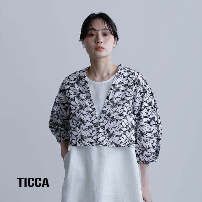 TICCA（ティッカ） フラワー レース ジャケット tbfs-133 レディース