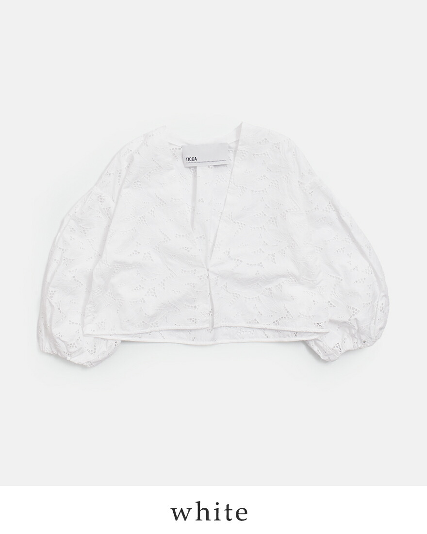 TICCA（ティッカ） フラワー レース ジャケット tbfs-133 レディース