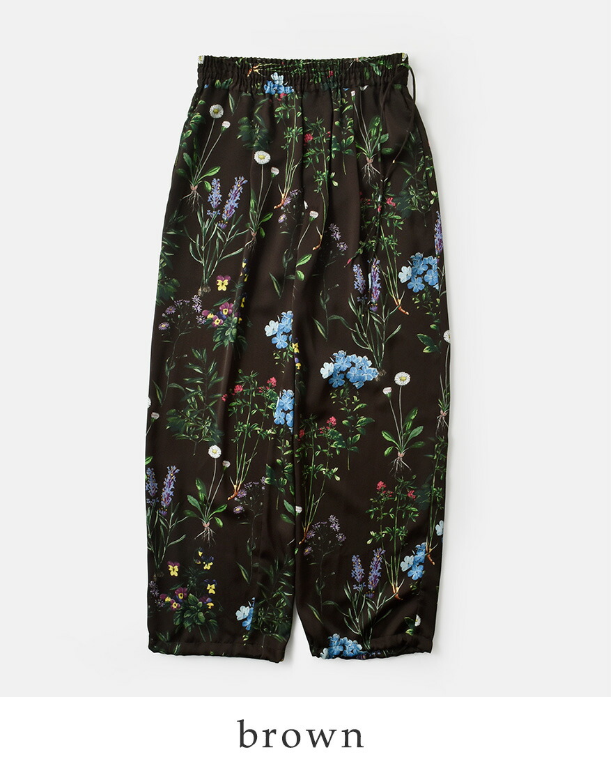 TICCA（ティッカ） フラワー プリント パンツ tbfs-422 レディース 春