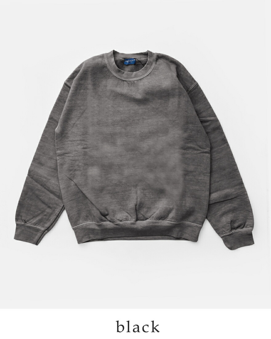 TOWNCRAFT（タウンクラフト） フリース 90s ピグメント クルーネック
