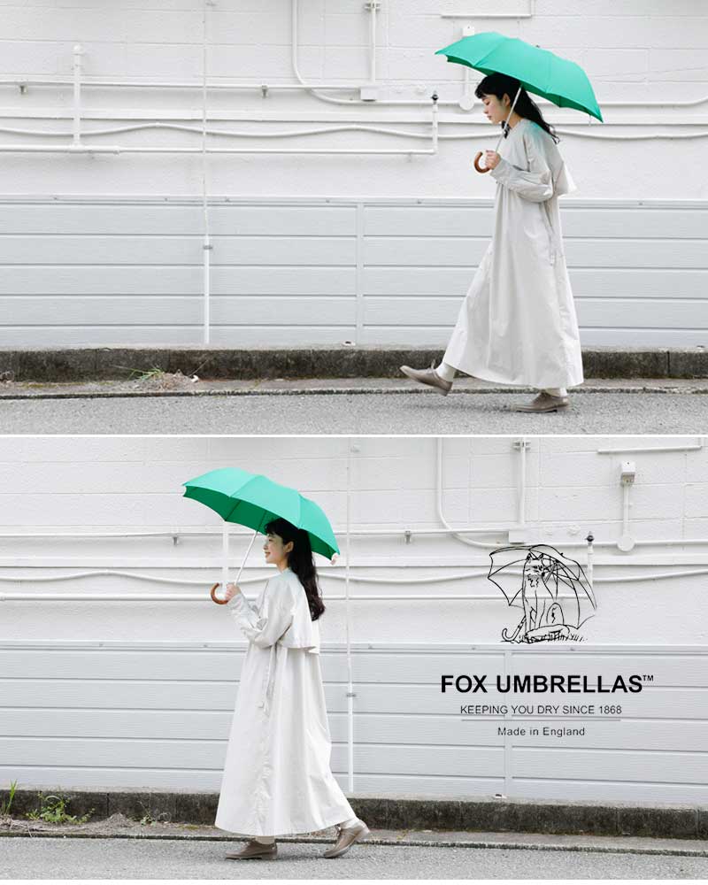 FOX UMBRELLAS フォックス アンブレラ UVカット 晴雨兼用 2トーン