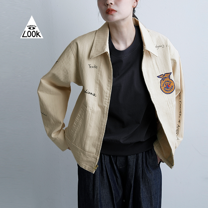 THRIFTY LOOK スリフティールック コットン ヘリンボーン FFA