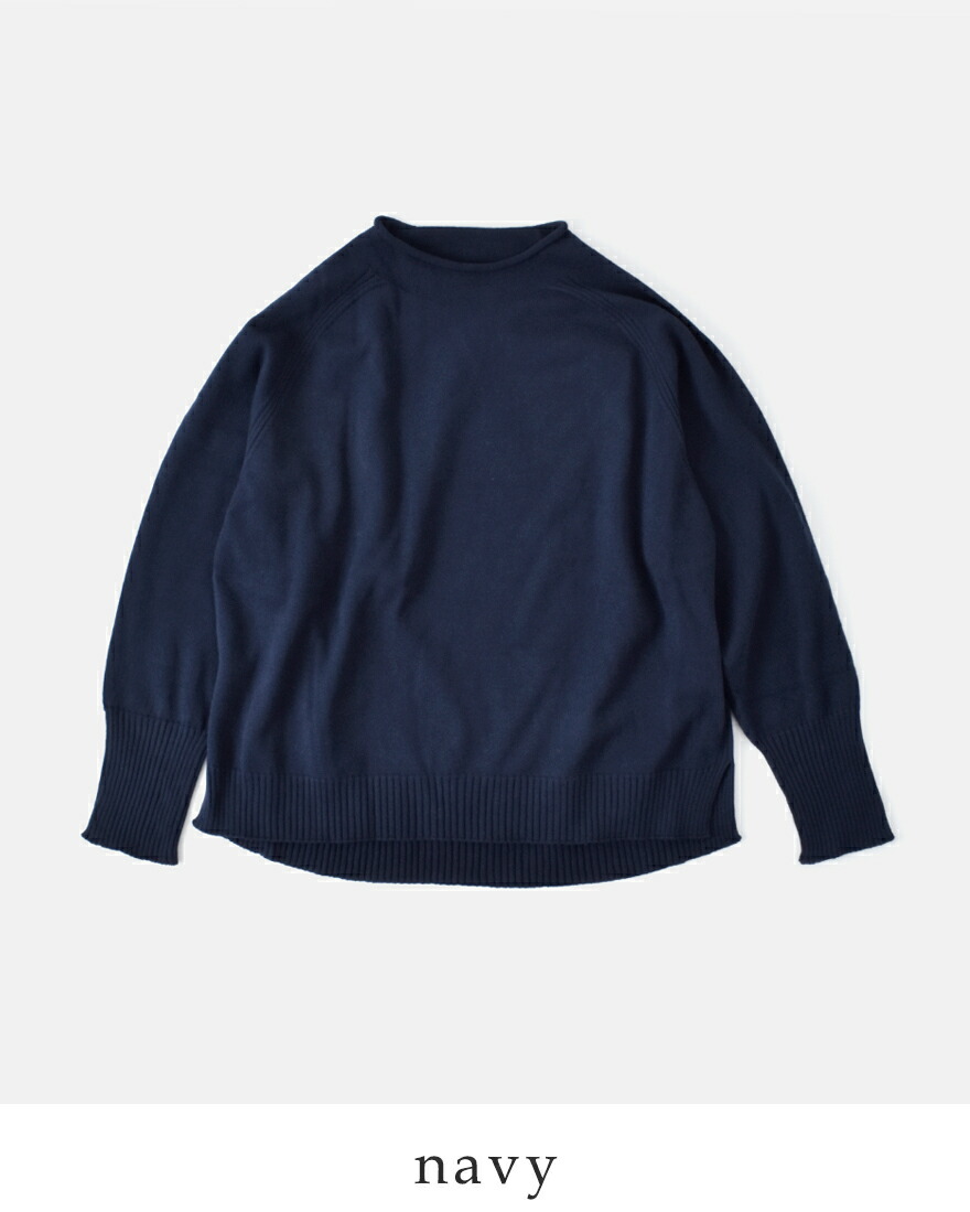 to touch（トゥータッチ） OTA KNIT コットンカシミヤ ラグラン