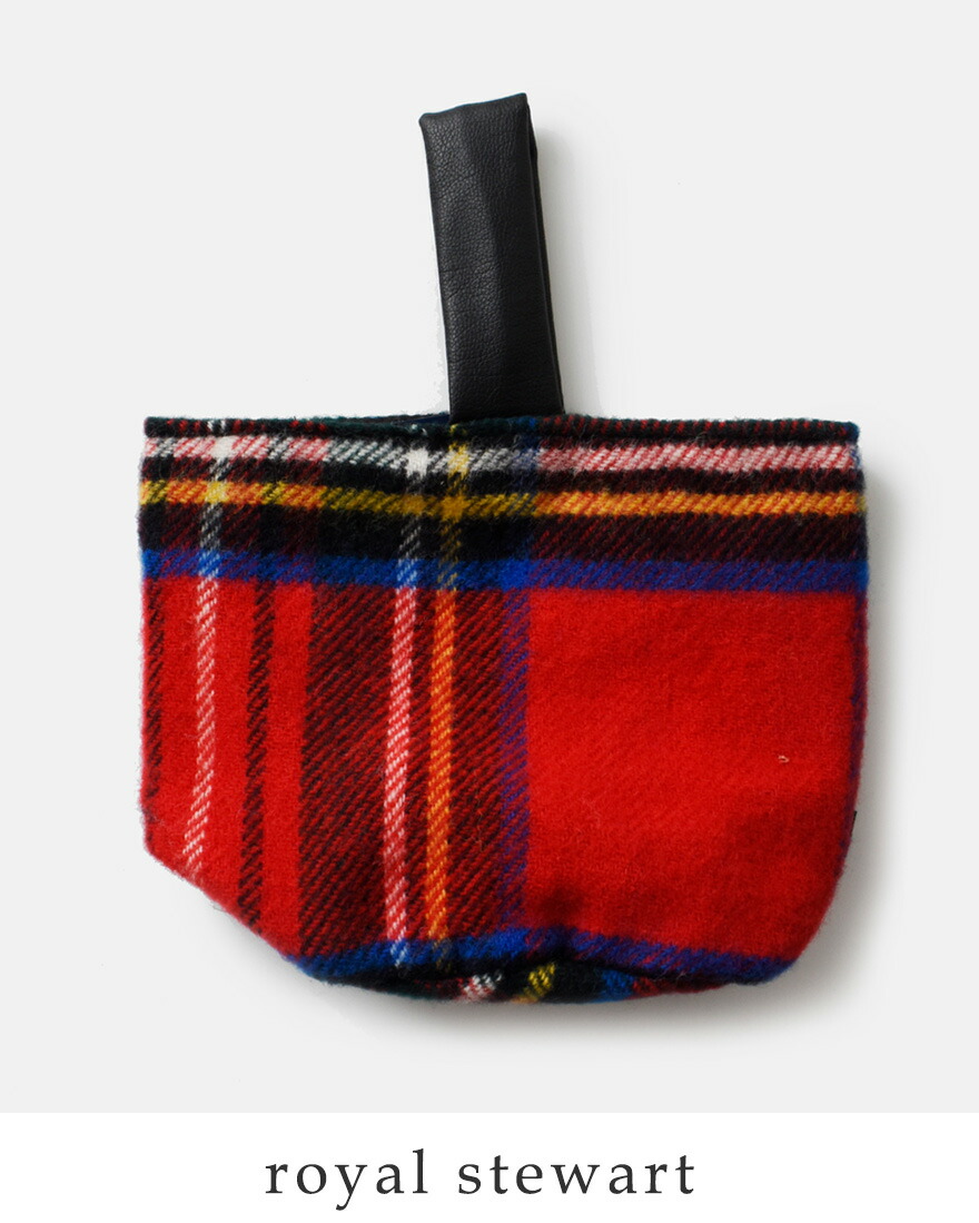 AtelierGG☆新品未使用 ヴィンテージチェック TWEED MILL（ツイードミル） aranciato別注 ワンハンドル チェック