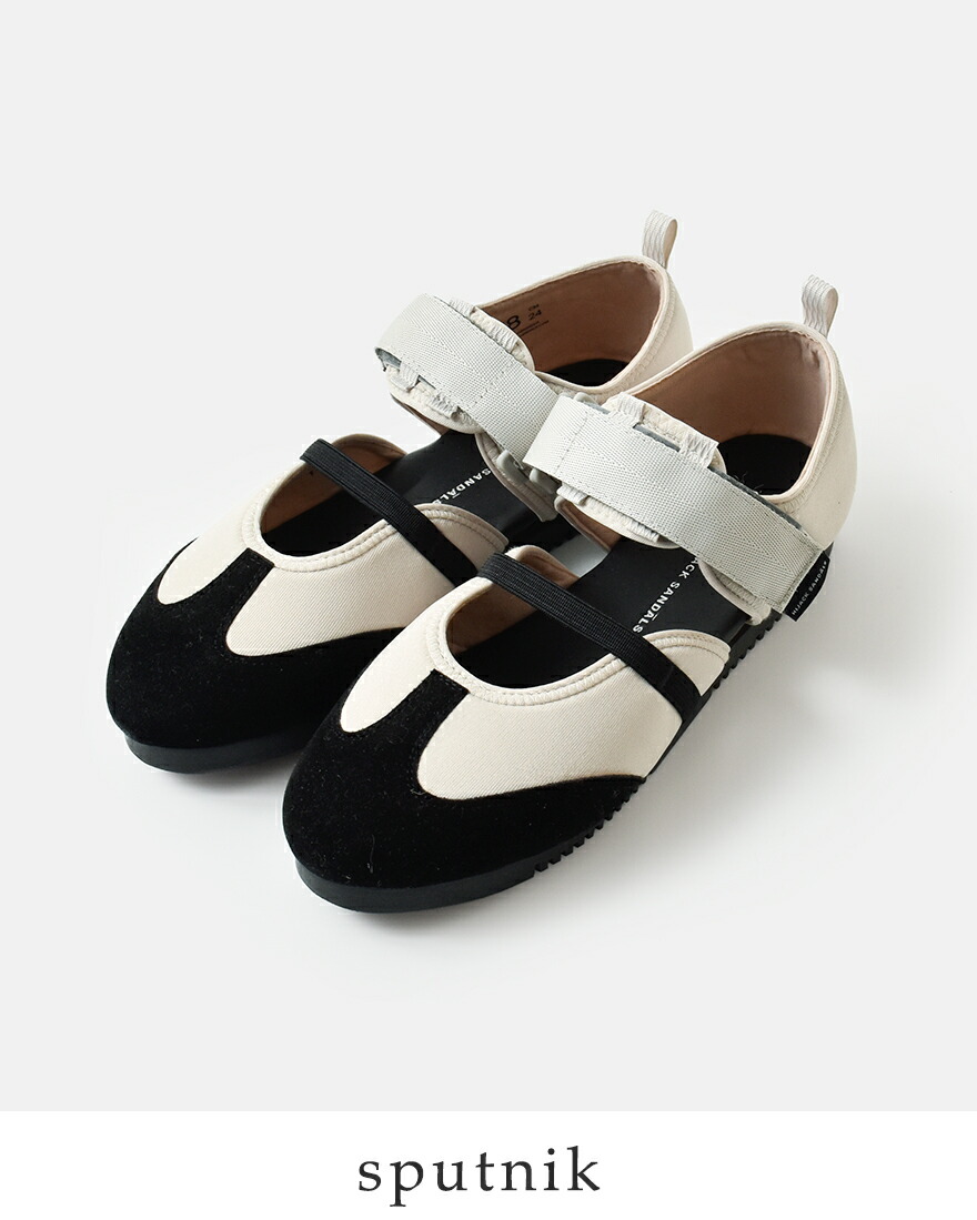 HIJACK SANDALS（ハイジャックサンダル） スエード ベルクロ バレエ