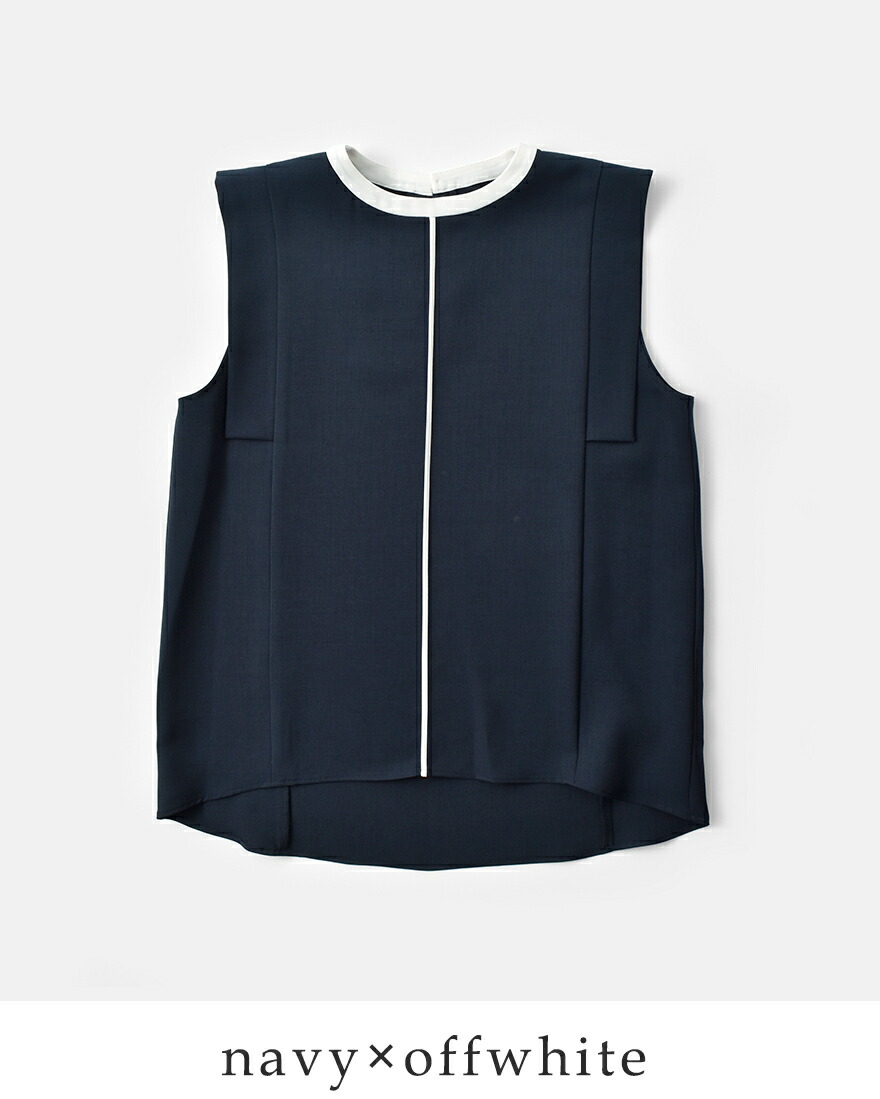 【60%OFF】ドニーユ DONEEYU ストレッチ ツイル バイカラー ショルダー ブラウス u-2145 レディース DONEEYU 【60%OFF】ドニーユ ストレッチ ツイル バイカラー