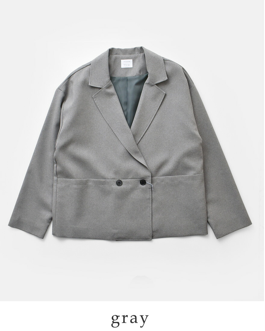 Cinq（サンク） アンサンク un cinq メランジ オックス テーラード