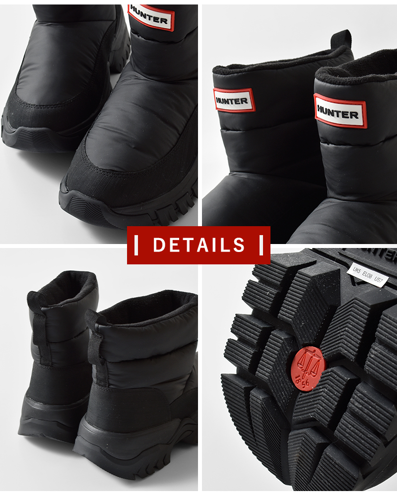 HUNTER  スノーブーツ HUNTER（ハンター） イントレピッド ワンダラー ショート スノーブーツ