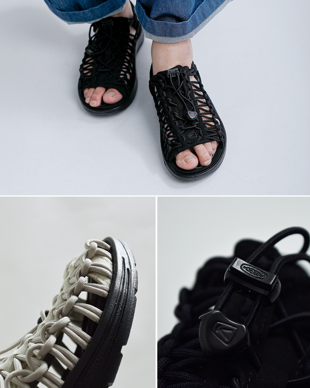 KEEN（キーン） ユニーク ツー オーティー オープントゥ スニーカー