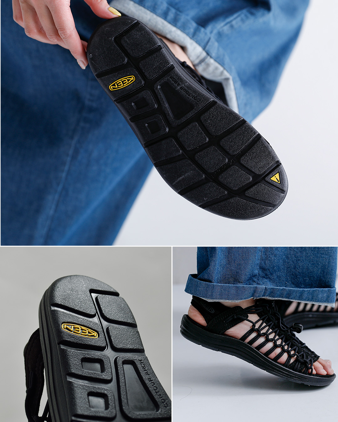 KEEN（キーン） ユニーク ツー オーティー オープントゥ スニーカー