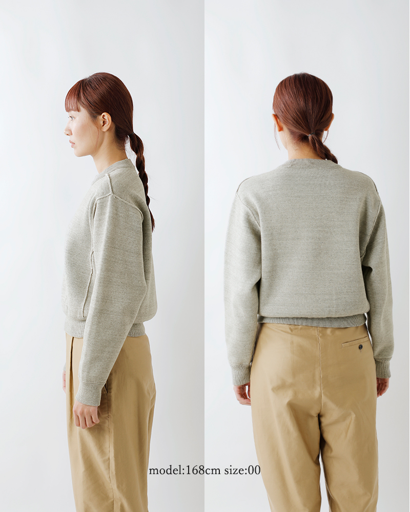 クーポン対象】UNDYED アンダイド オーガニック コットン ニット ミックス スウェット プルオーバー KNIT MIX SWEAT CREW  uns23akc040 : uns23akc040 : aranciato ヤフー店 - 通販 - Yahoo!ショッピング