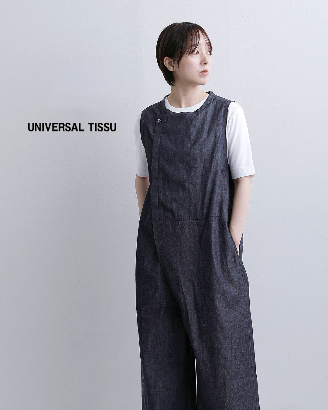 UNIVERSAL TISSU（ユニヴァーサルティシュ） デニム 3D オールインワン
