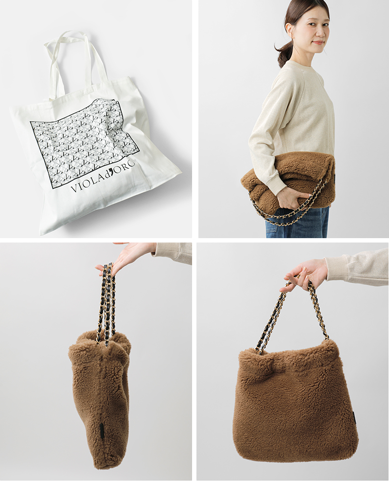 VIOLAd'ORO（ヴィオラドーロ） VIOLAd'ORO エコファー ムートン ワン