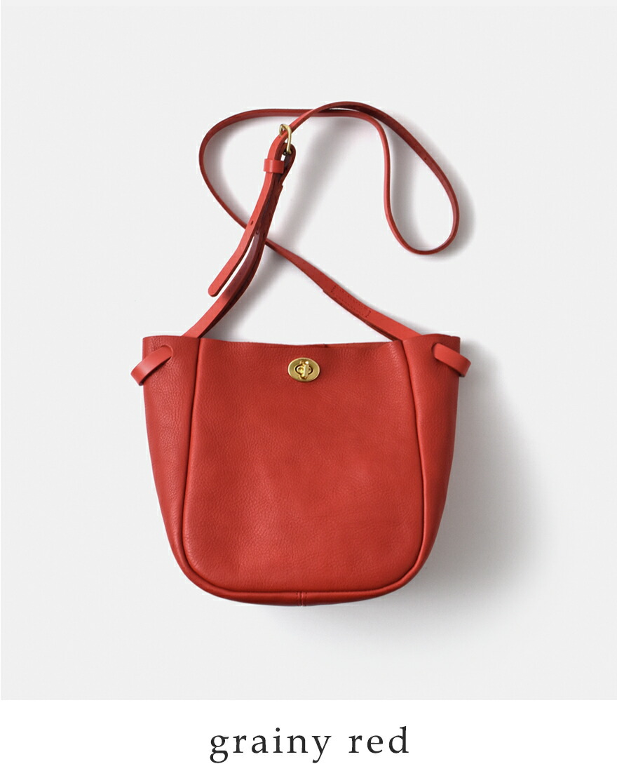 【最終値下げ】Mimi  ミミ  ハンドバッグ　ショルダー付き　レッド Mimi（ミミ） レザー ショルダー バッグ Val valレディース