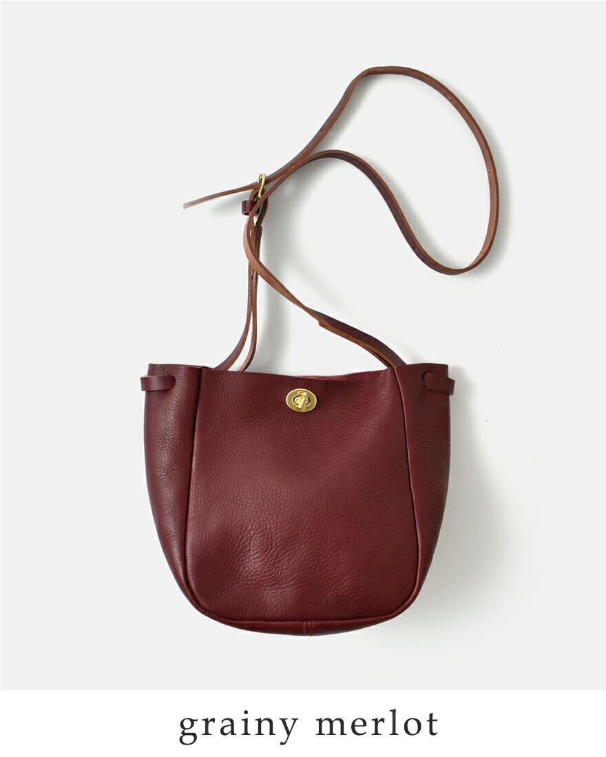 Mimi（ミミ） レザー ショルダー バッグ Val valレディース