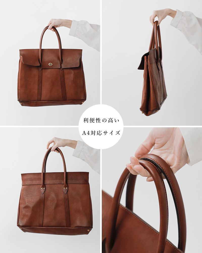 vasco（ヴァスコ） VASCO OLD OIL レザー サドル トートバッグ LEATHER