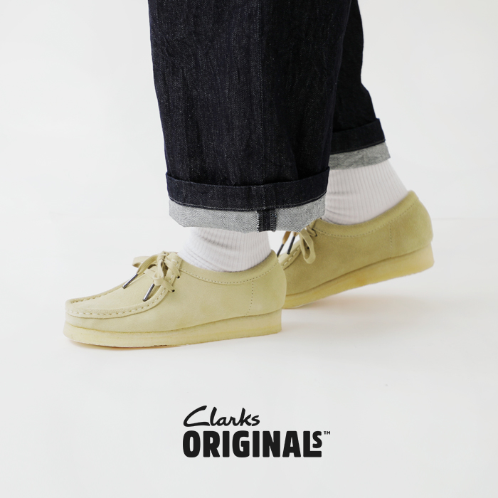 clarks クラークス スエードワラビーシューズ : wallabee : aranciato 