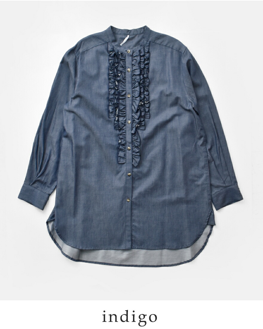 WHYTO ホワイト whyto フリル ドレス ブラウス frill dress