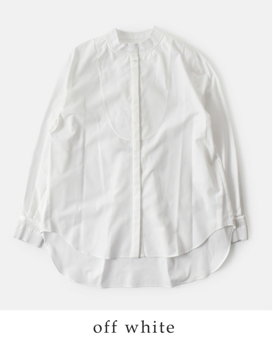 WHYTO（ホワイト） プリーツ デザイン ブラウス pleats design blouse