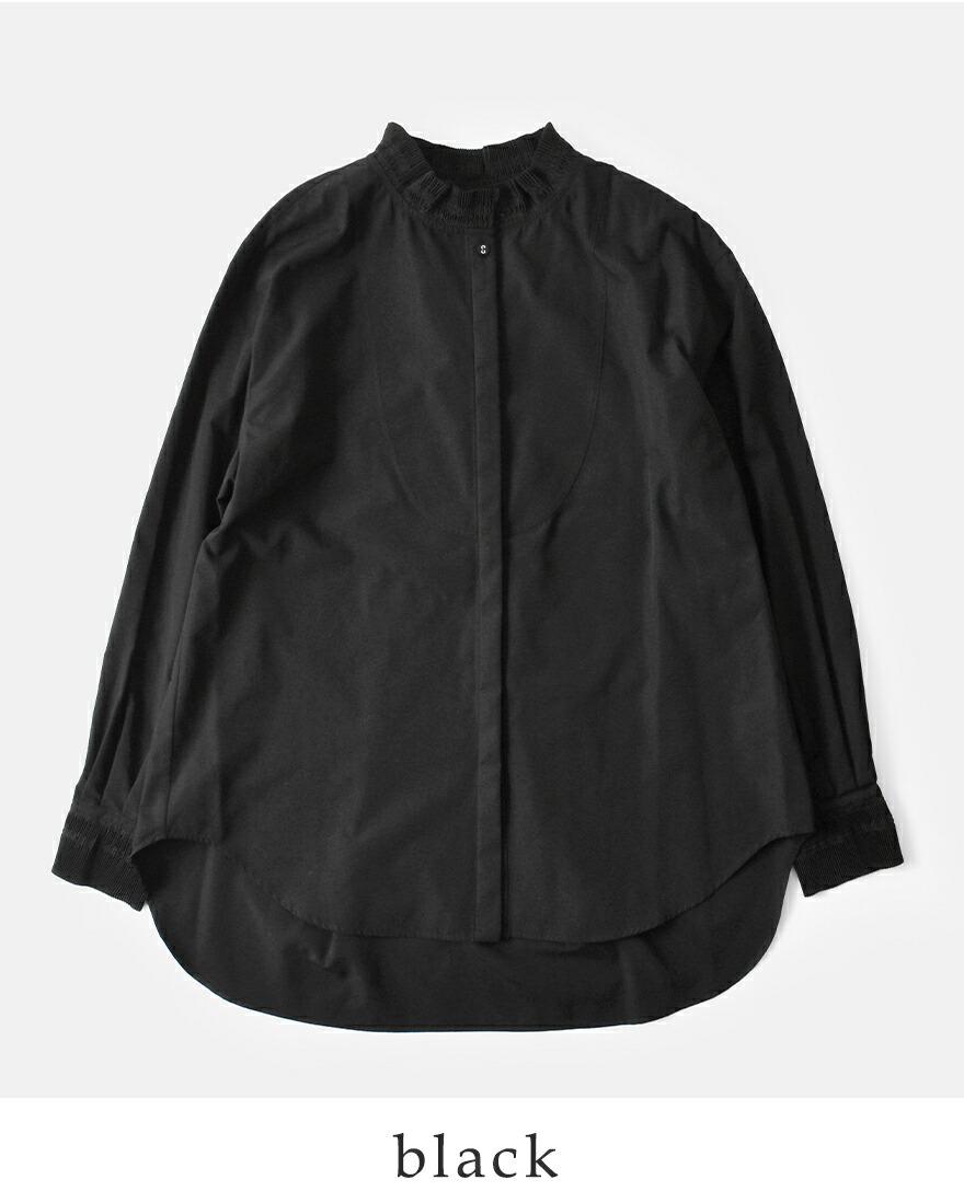 WHYTO（ホワイト） プリーツ デザイン ブラウス pleats design blouse