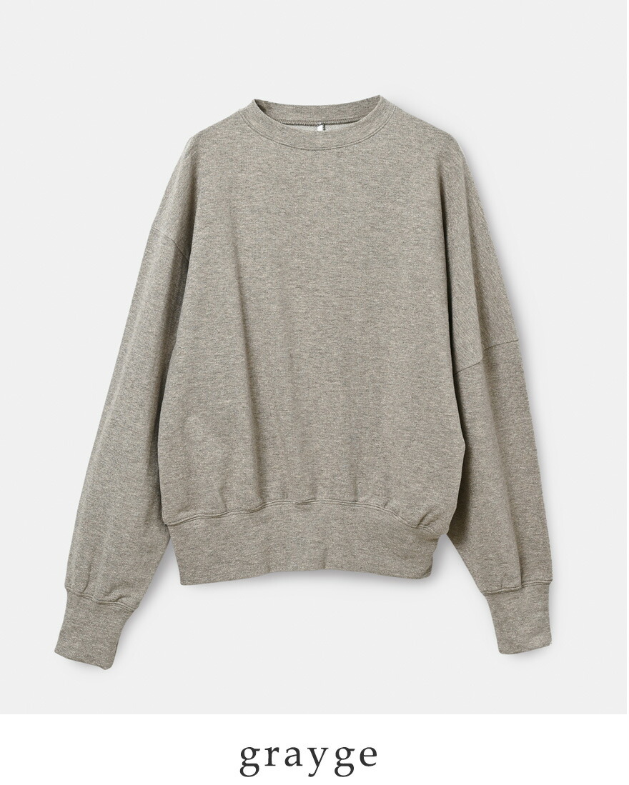 WHYTO（ホワイト） アシンメトリー ラメグリッター スウェットシャツ