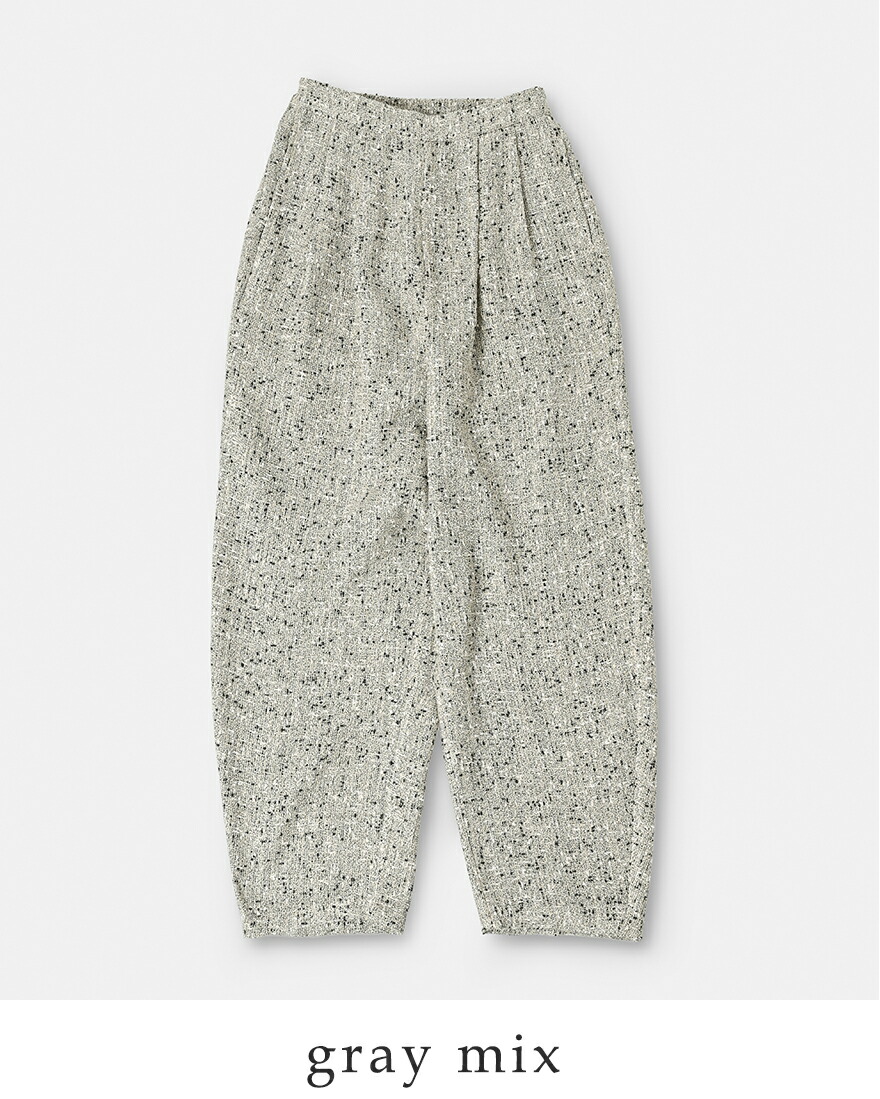 WHYTO（ホワイト） セール【30%OFF】ホワイト ネップ ツイード