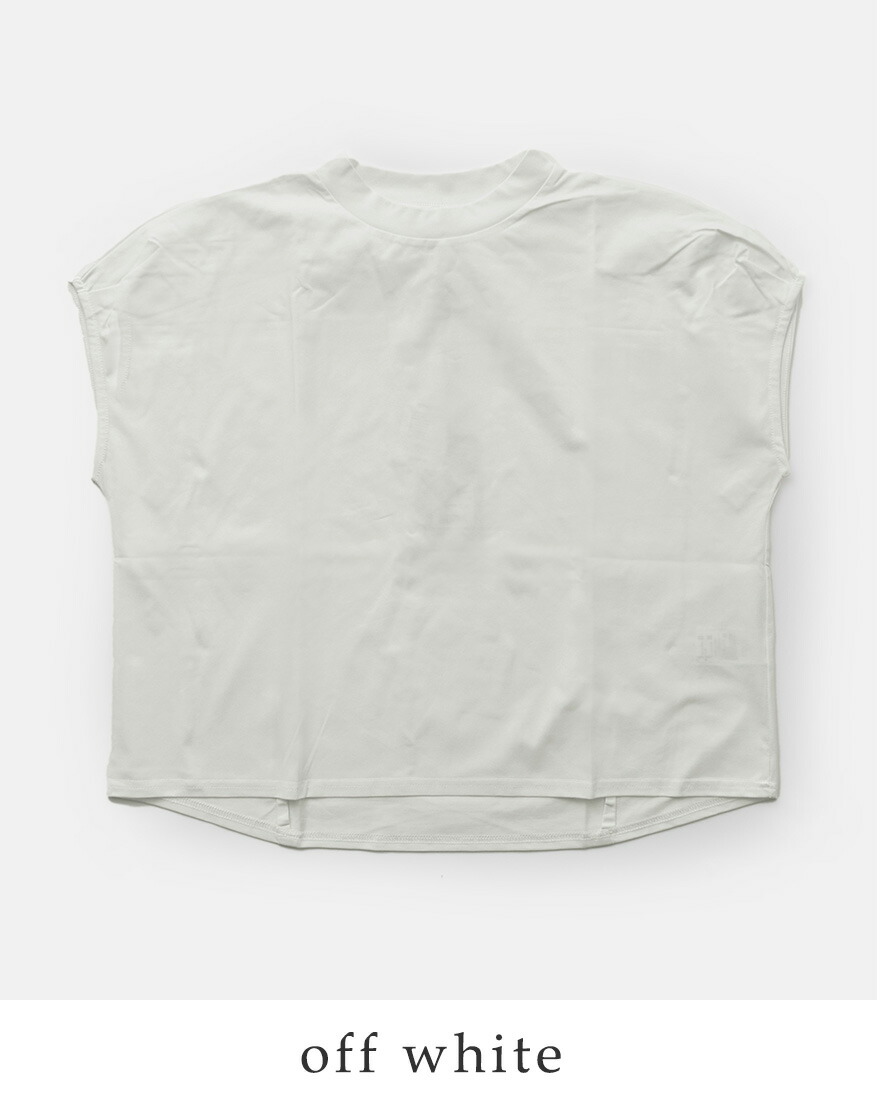 WHYTO（ホワイト） コットン ドロップ フレンチスリーブ Tシャツ drop