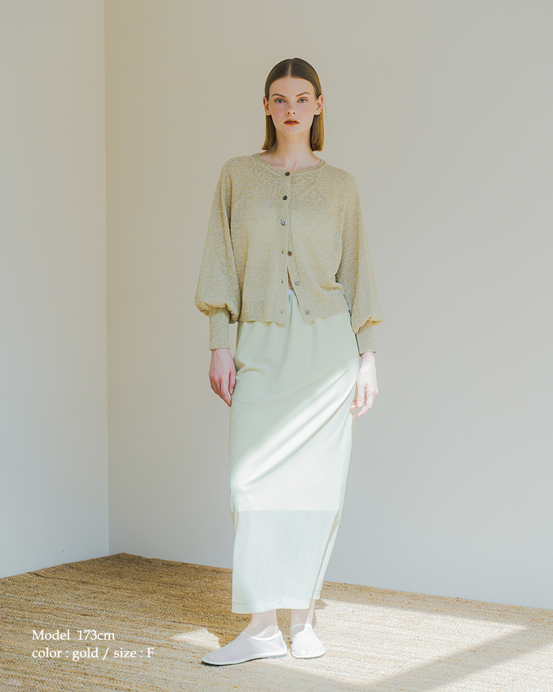 WHYTO 【50%OFF】ホワイト whyto グリッター ニット