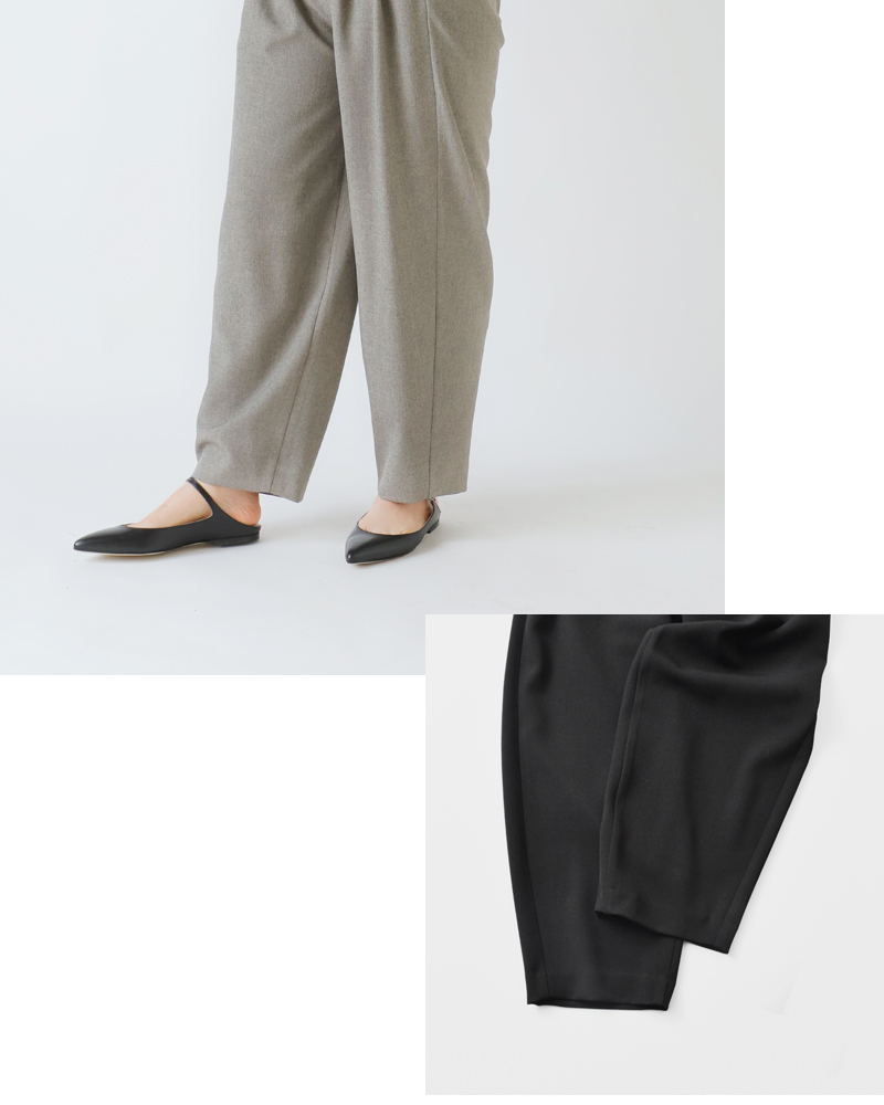 whyto(ホワイト)ラウンドテーパードパンツ“roundtaperedpants”wht25hpt4047