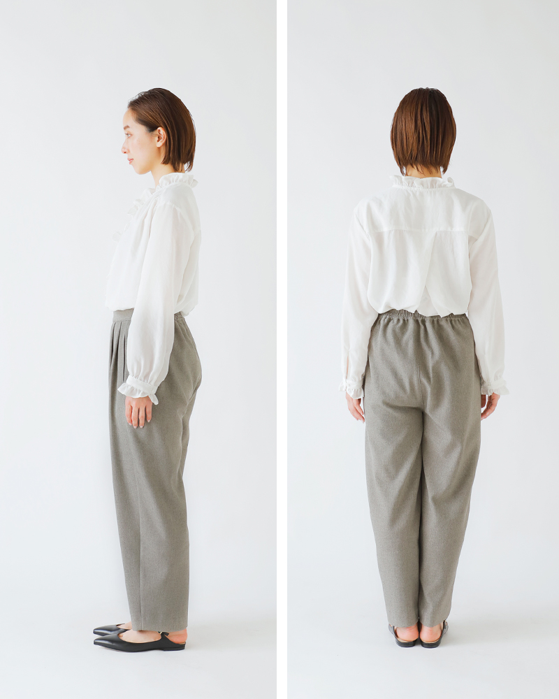 whyto(ホワイト)ラウンドテーパードパンツ“roundtaperedpants”wht25hpt4047