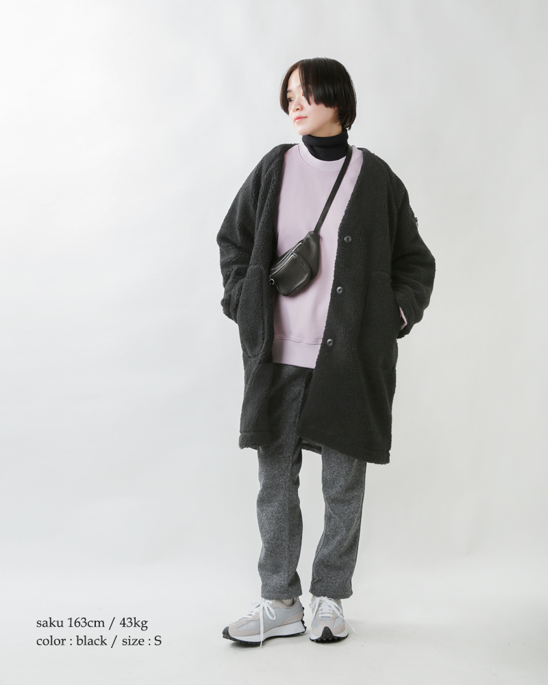 まれたアイ WILD 2021aw新作 aranciato - 通販 - PayPayモール THINGS ワイルドシングス フラフィーボアリブカラー