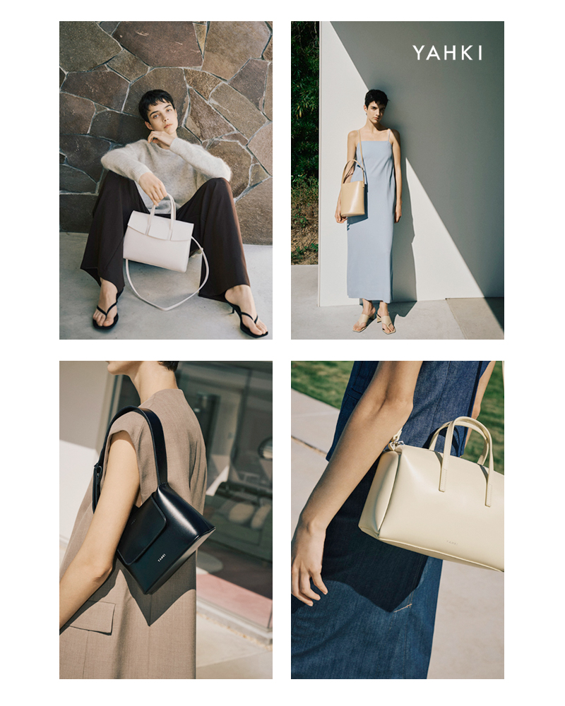 YAHKI（ヤーキ） ダブルフェイスレザー クロスボディバッグ yh-768