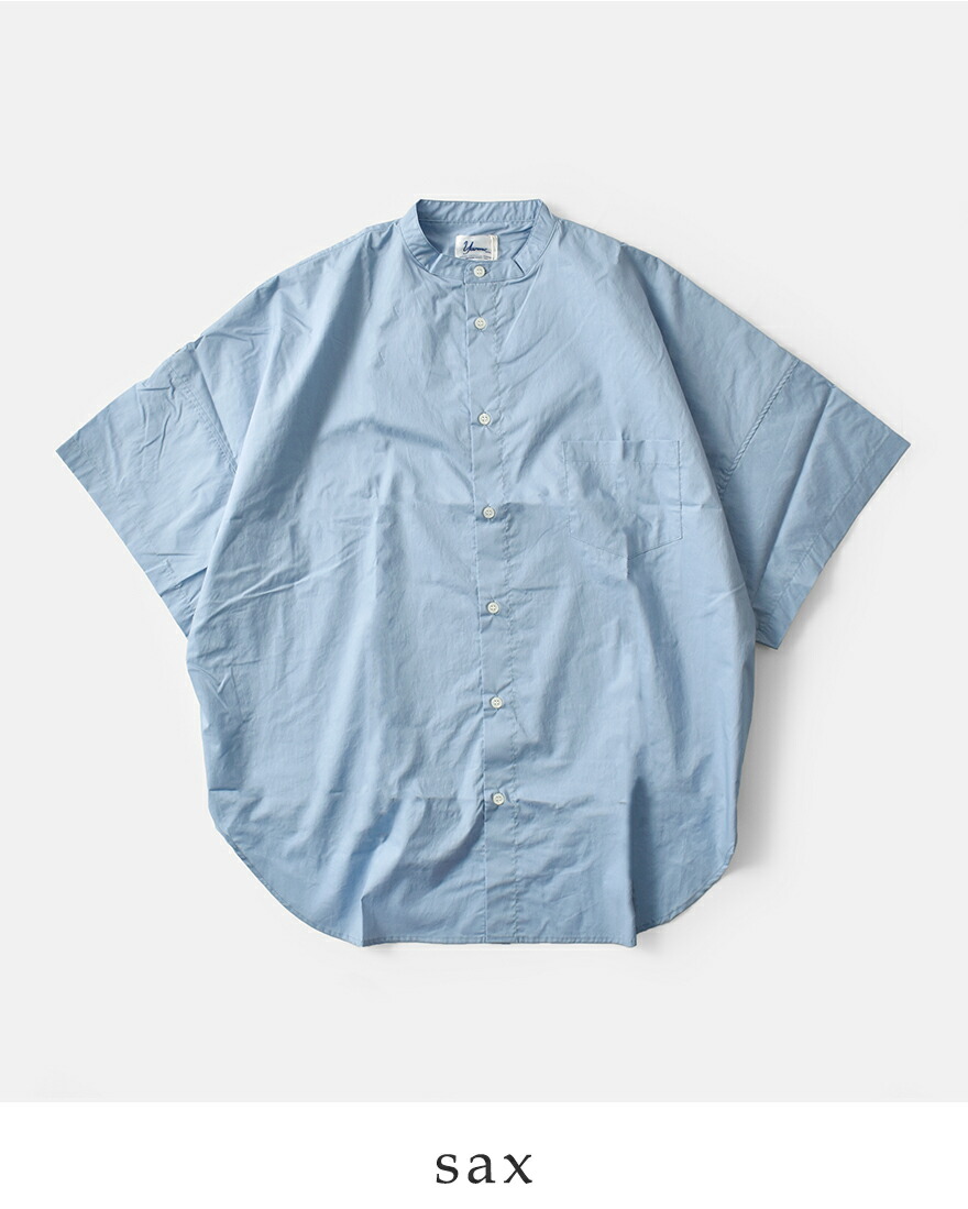 新品未使用タグ付◎Yarmo ヤーモ ナイトシャツ 白 YAR-21SS S16 Yarmo 【30%OFF】Yarmo ヤーモ ロールアップ スリーブ ボクシー