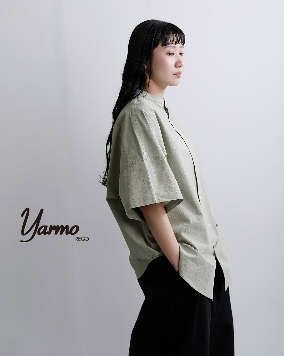 Yarmo（ヤーモ） セール【20%OFF】ヤーモ コットン ロールアップ 