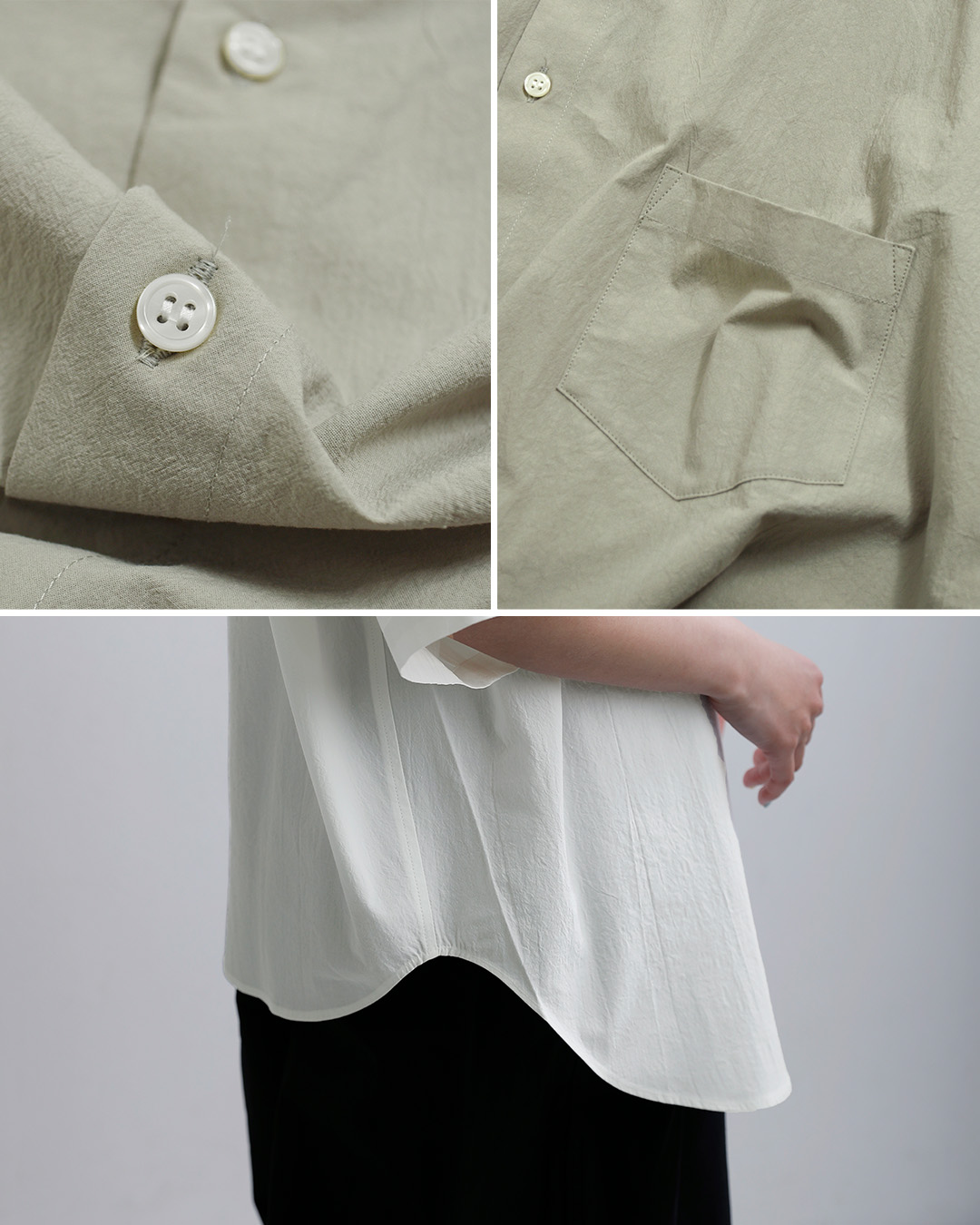 Yarmo（ヤーモ） セール【20%OFF】ヤーモ コットン ロールアップ