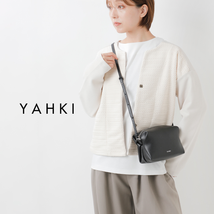 YAHKI（ヤーキ） シュリンクソフト Wフェイスレザー スクエア