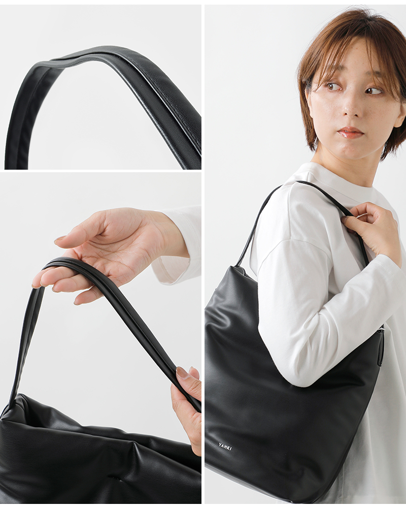 OPENING CEREMONY ボタンデザイン レザー ハンドバッグ TCレザー製ボタン付きハンドバック ハンドバッグ Lavanta 通販